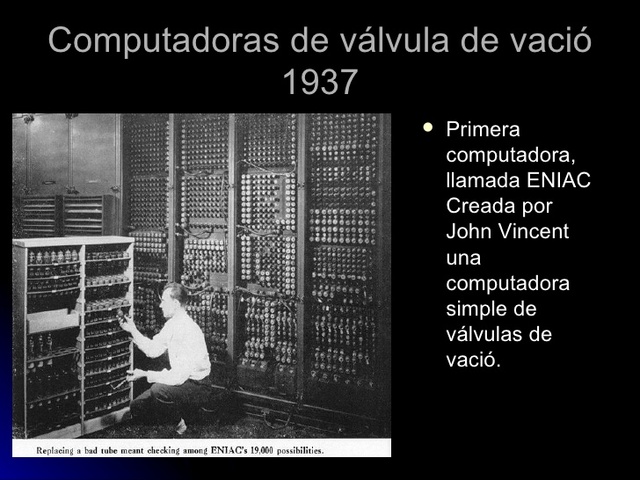 computadoras de valvula