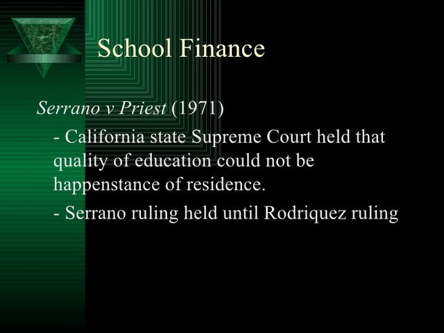 Serrano v. Priest