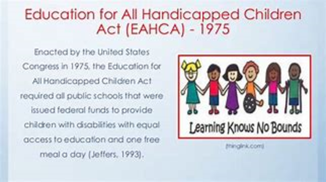 Education of all Handicapped