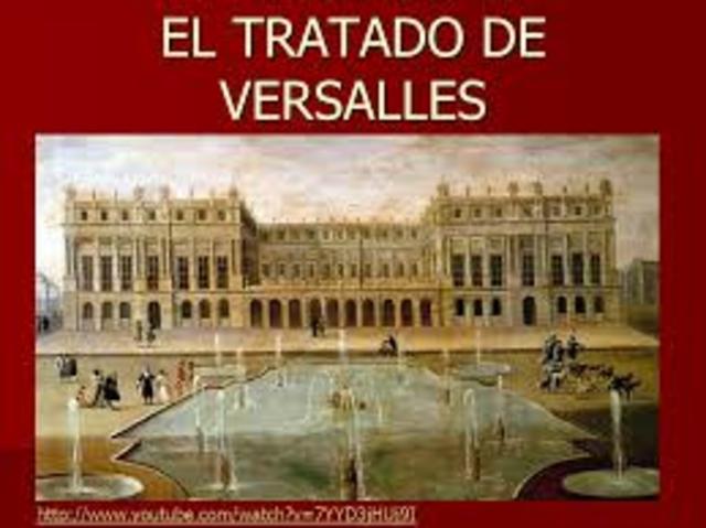 El Tratado de Versalles