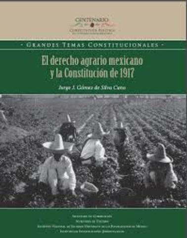 Artículo 27 Constitucional de 1917