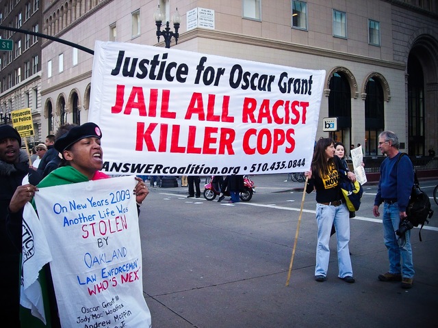 Oscar Grant's Death Protest