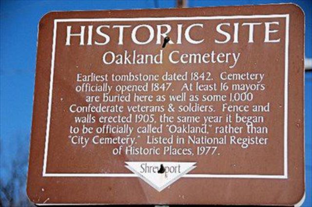 Oakland cemetery opened