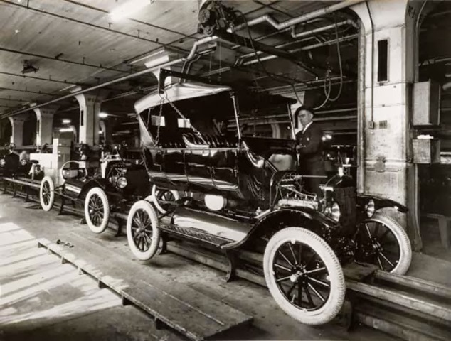 Línea de ensamblaje coordinado