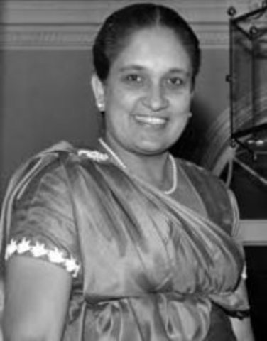 Sirimavo Bandaranaike