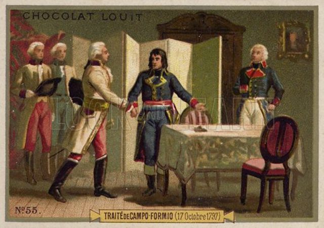 Treaty of Campoformio is Signed