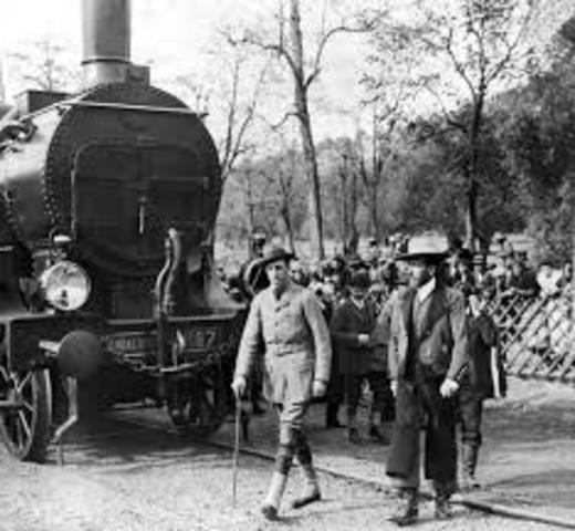 Napoleón y el ferrocarril.