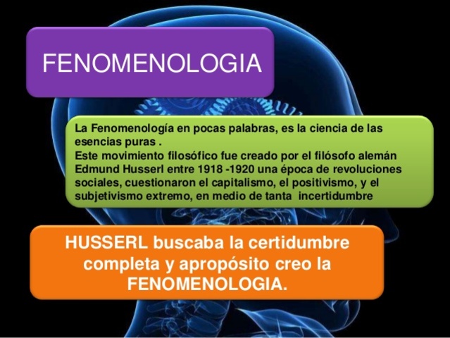 FENOMENOLOGICA