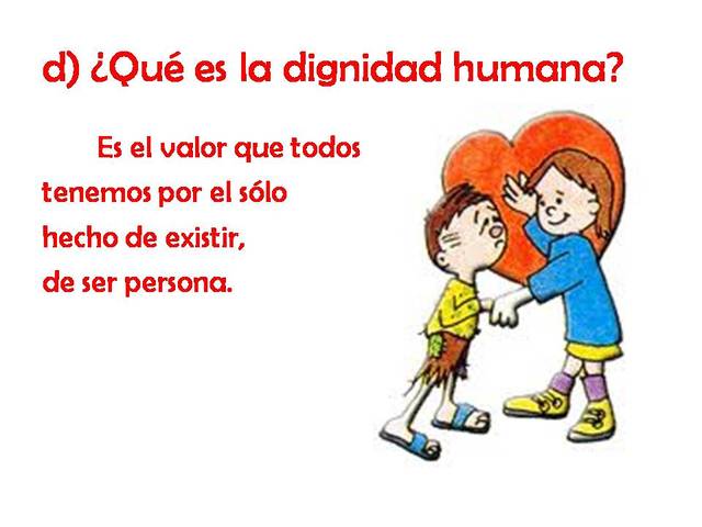 Declaración sobre la dignidad humana