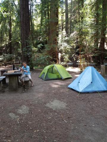 Campsite Image • Greenhorn Mtn Pk? Whitney Portal Pk?