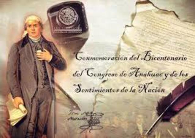 Sentimientos de la nación (5 de febrero 1813)