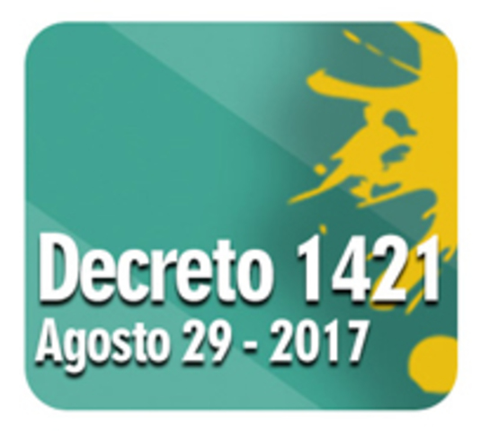 Decreto 1421 de 2017