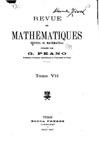Rivista di matematica