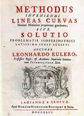 Leonhard Euler Siglo XVIII
