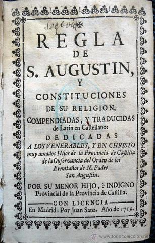 Regla de San Agustín escuela monástica (Occidente)