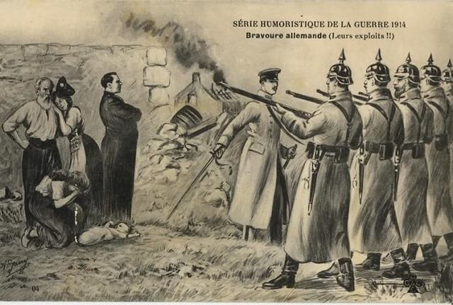 Alemania invade Belgica pais neutral