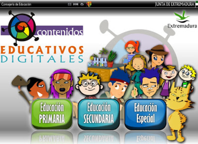 Contenidos educativos digitales