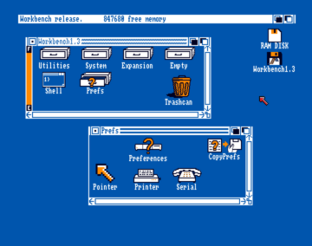 Amiga Workbench 2.04