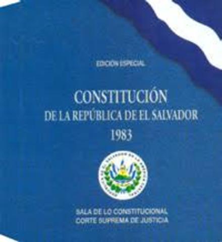 Evolución constitucional y legislativa de El salvador