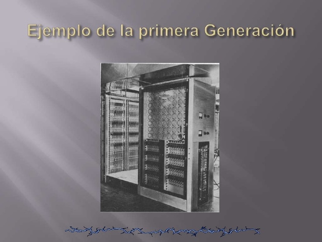 PRIMERA GENERACION
