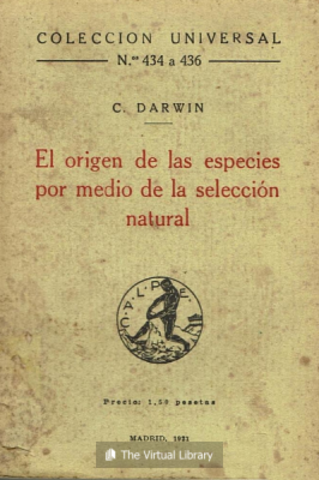 Charles Darwin publica la teoría de la evolución por selección natural