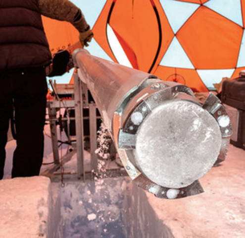 Atmósfera de hace 2,7 millones de años atrapada en el hielo