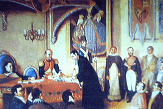 Independencia de El Salvador.