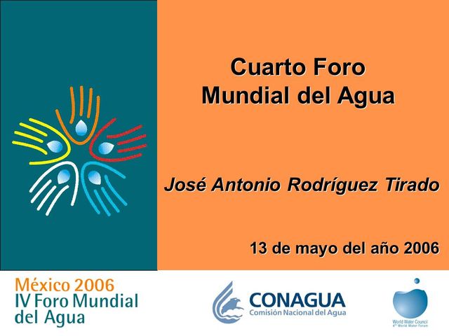 Cuarto Foro Mundial del Agua