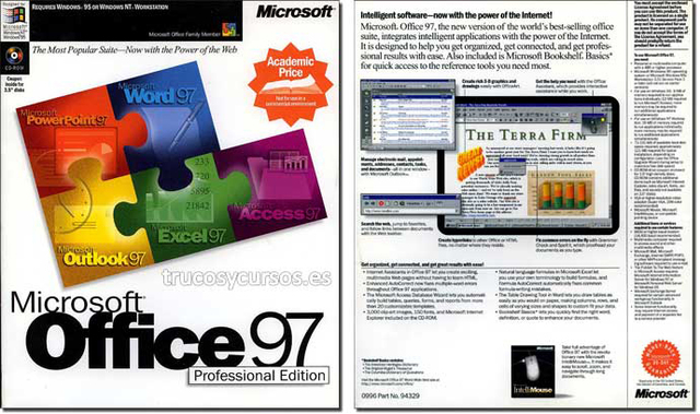 Microsoft Excel 8.0