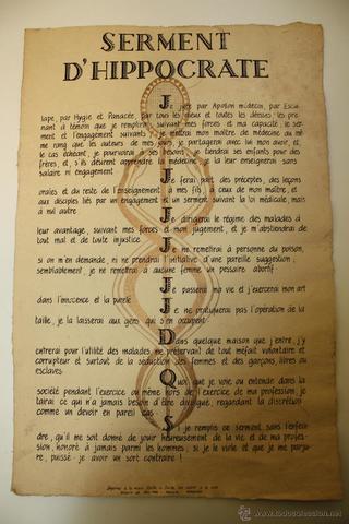Juramento Hipocrático.