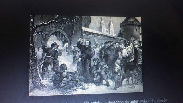 Inició de la reforma religiosa protestante con Martín Lutero En Alemania