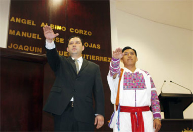 Consejero Indígena Tseltal Lorenzo López Méndez.