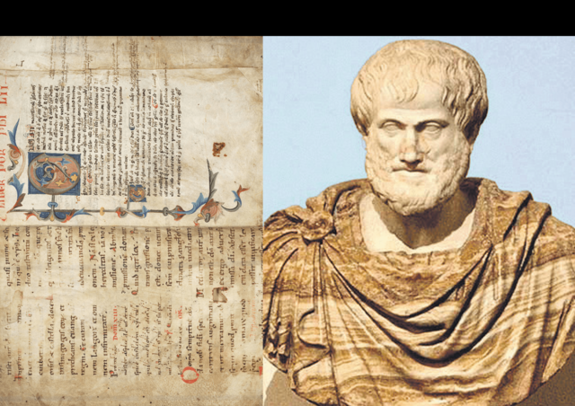 Aristóteles escribe el Organon