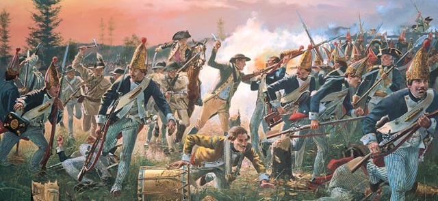 Germans fight alongside Great Britain in the War for Austrian Succession