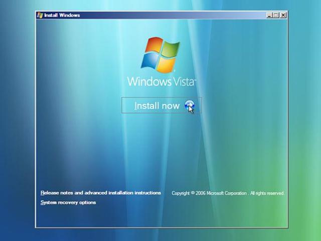 Lanzamiento Windows Vista
