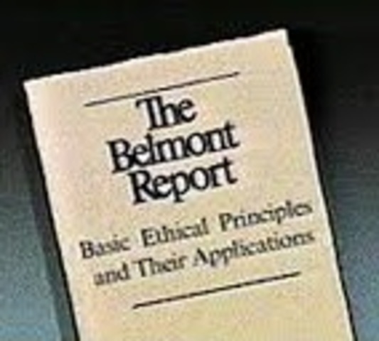 Elaboración del informe Belmont de principios éticos