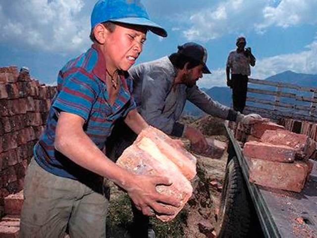 Edad mínima para laborar.