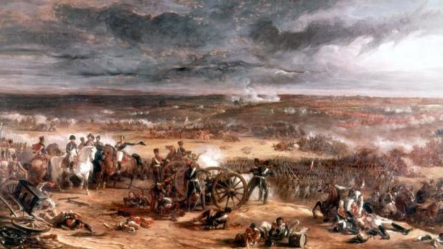 Napoleon Defeated at Waterloo