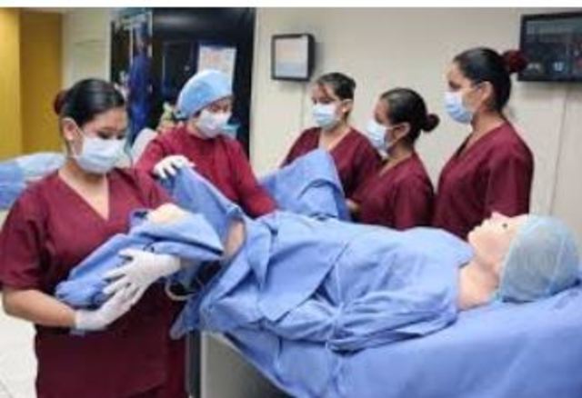 Enfermera antes de partera