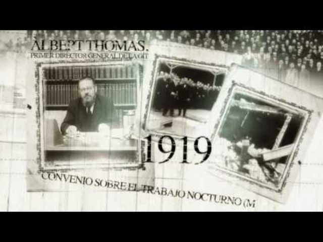 la creación de la Organización Internacional del Trabajo