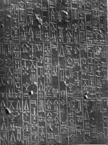 La invención de la escritura