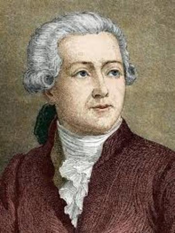 Antonie Lauren de Lavoisier da lugar a la nomenclatura quimica moderna