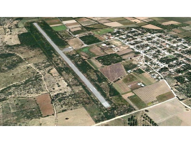 Inauguración de la aeropista de Huamuxtitlán, Guerrero.