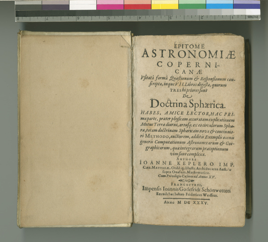 Published the book "Astronomia nova"
