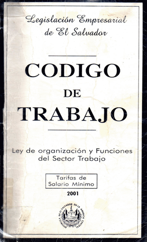 CODIGO DE TRABAJO