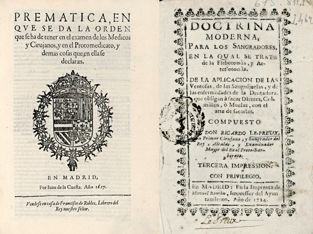 Principios de reglamentación de la época del protomedicato