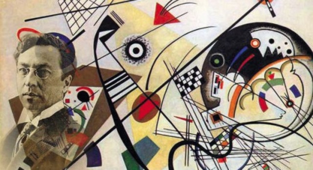 Kandinsky pinturas no objetivas.