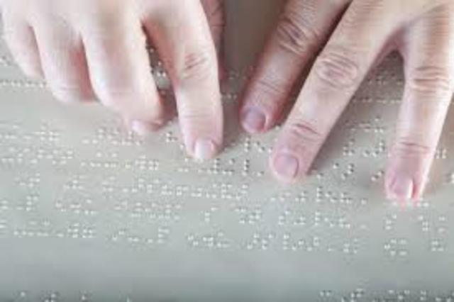 SISTEMA DE BRAILLE - 1,800
