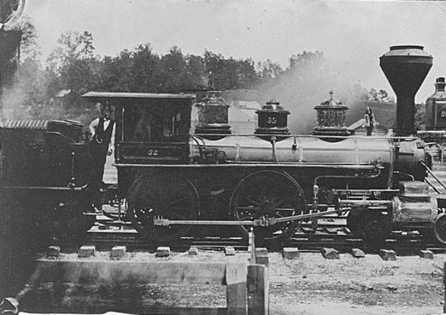 Western and Atlantic Railroad was built from Chattanooga to Atlanta