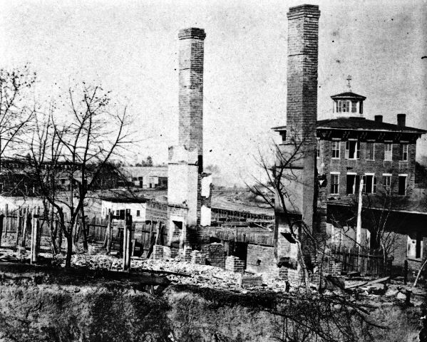 Sherman Burned down Atlanta